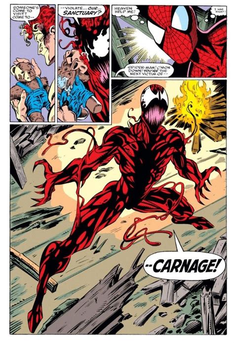 Cletus Kasady Turns Into Carnage From Amazing Spider Man 361 Mark
