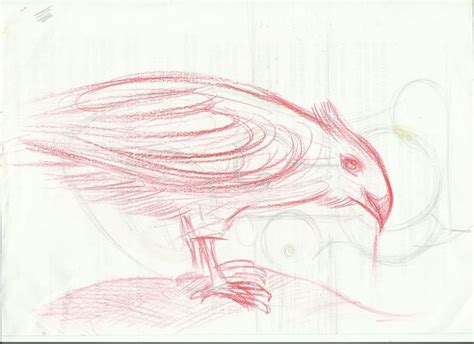 Red Raven Crveni Gavran Red Raven Painting Art