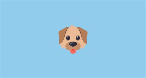 Dog Face Emoji On Joypixels 30