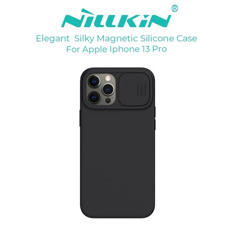 Nillkin Camshield Silky Magnetic Case For Apple Iphone 13 Pro Shopee
