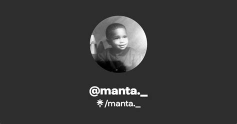Manta Twitter Instagram Linktree