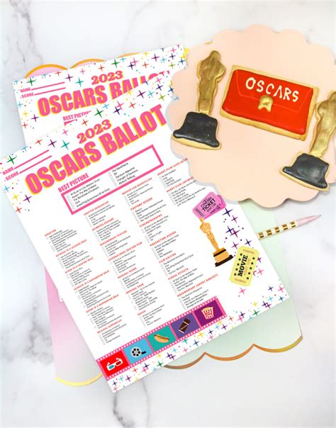 2023 Oscars Ballot 1