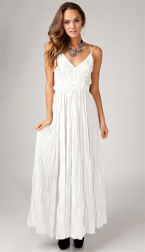 Beautiful Summer Dresses White Maxi Dress Summer