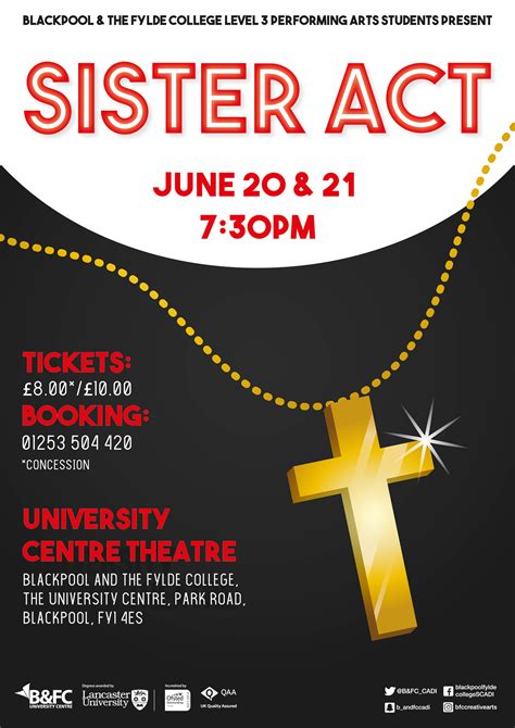 The following page uses this file: Sister Act Musical Poster on Behance