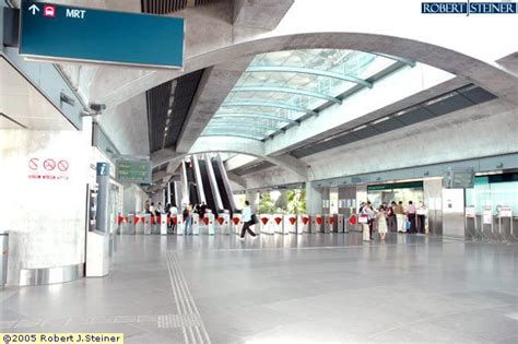 Close Up Of Expo Mrt Station Dt35 Cg1 Building Image Singapore