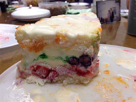Maybe you would like to learn more about one of these? Rebecca Sommer's fruit/ice cream/angel food cake. Perfect ...