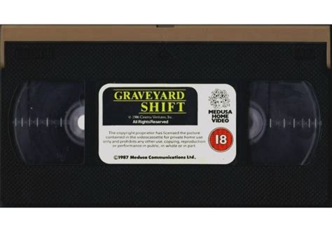 Graveyard Shift 1987 On Medusa United Kingdom Betamax Vhs Videotape