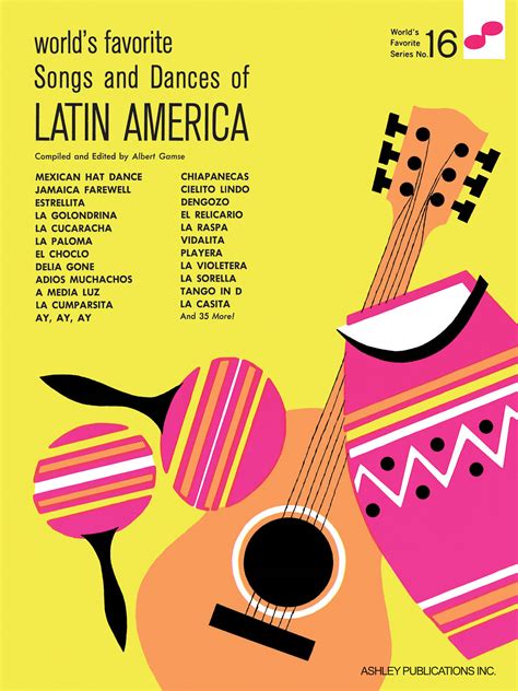 Partitions Songs And Dances Of Latin America Piano Voix Et Guitare