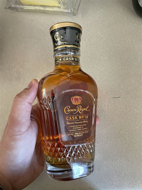 How Much Is An Unopened Bottle Of Crown Royal Cask 16 Rwhiskey
