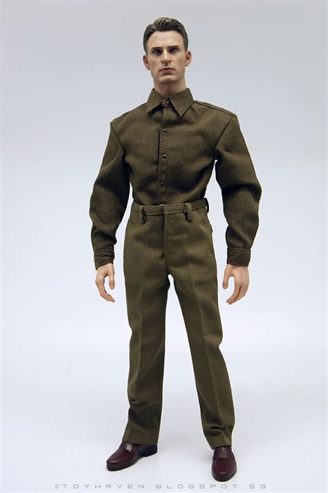 Toyhaven Poptoys Style Series X19 1 6th Scale Wwii Captain Military Uniform Suit A 12 Steve