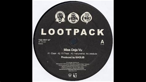 Lootpack Miss Deja Vu Madlib Instrumental Youtube