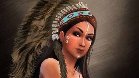 Sims 4 Indian Headdress