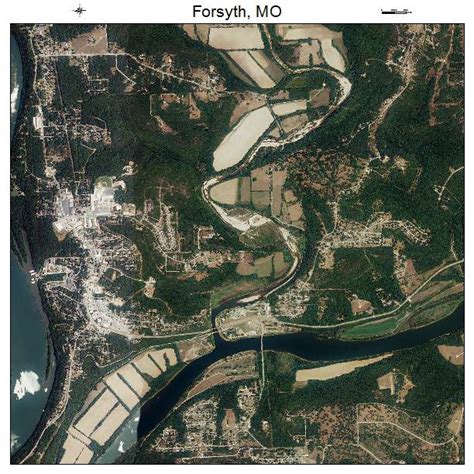 Aerial Photography Map Of Forsyth Mo Missouri