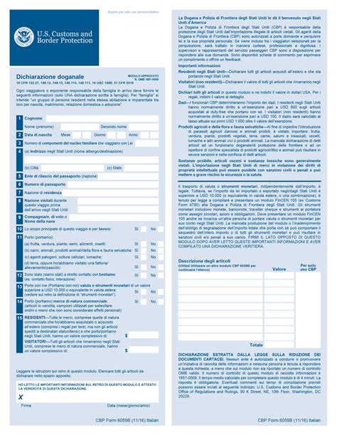 Us Customs Form 3299 Fillable Printable Forms Free Online