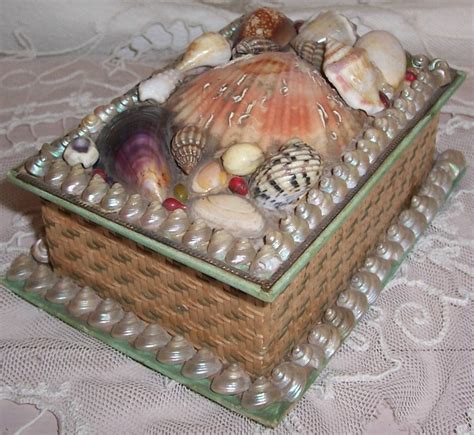 1000 Images About Antique Shell Boxes On Pinterest