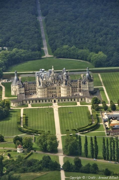 Photo Aérienne De Château De Chambord Loir Et Cher 41 Tempat