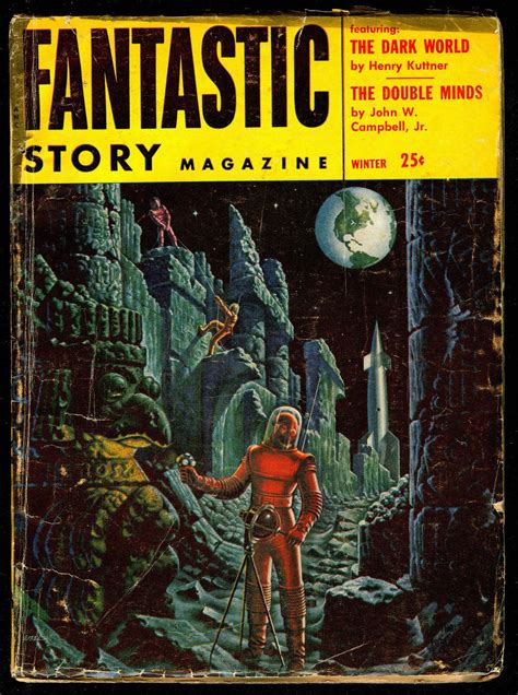 Incredible Vintage Sci Fi Pulp Cover Art Pulp Fiction Book Science