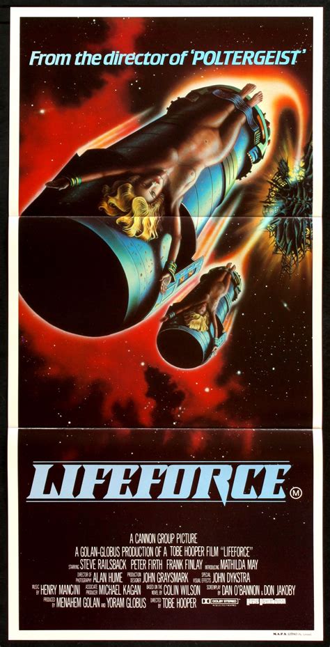 lifeforce 1985 movie posters vintage horror movie art sci fi horror