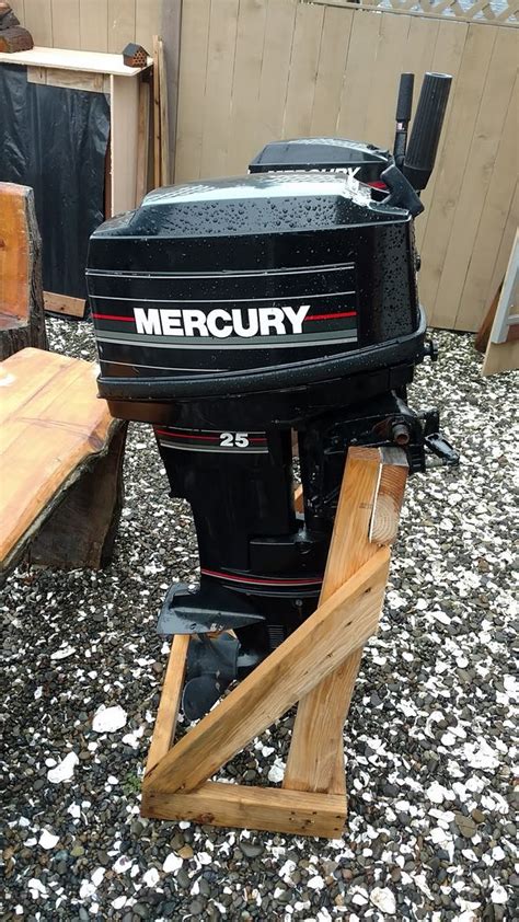 25 Horsepower Mercury Outboard 2 Stroke Short Shaft For Sale In Sumner