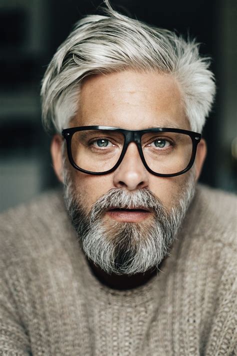 Aging Well Grey Hair Men Grey Beards Beard Life