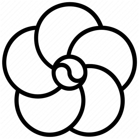 Korea Symbol Korean Flower National Flower Rose Sharon Icon