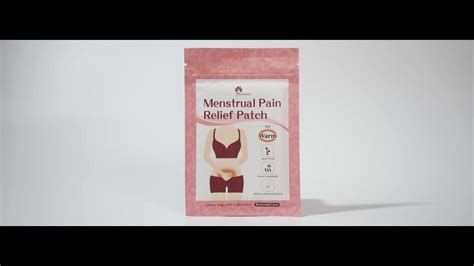Psc Essential Oil Herbal Menstrual Cramp Patch Women Heat Pad Taiwan Made Period Pain