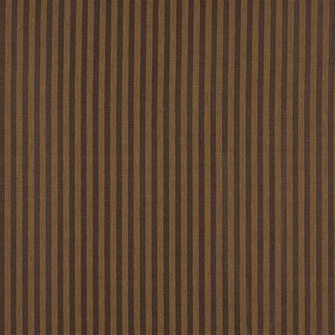 Brown Two Toned Stripe Upholstery Fabric By The Yard