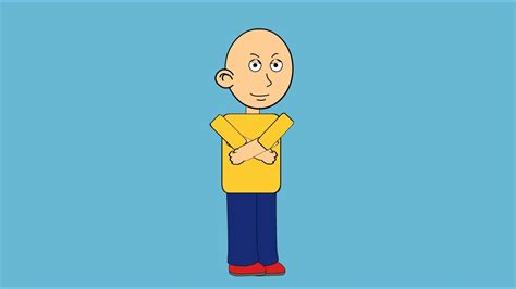 Caillou Grows Hair And Becomes Nice Youtube