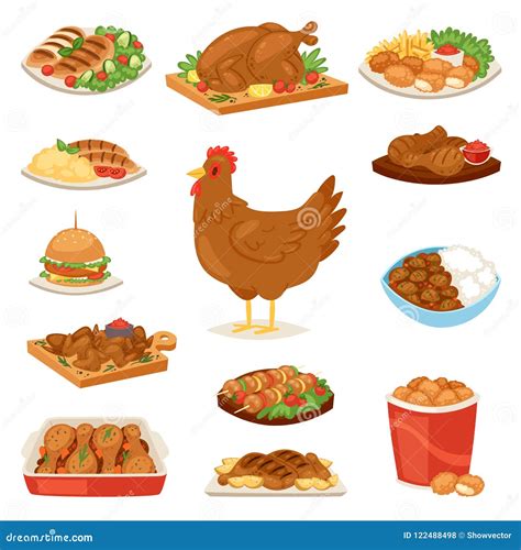 Chicken Dinner Clip Art