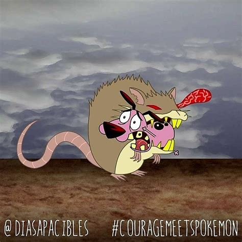 Pin By Phantumpdarkness On Courage The Cowardly Dog Meets Pokemon Dog