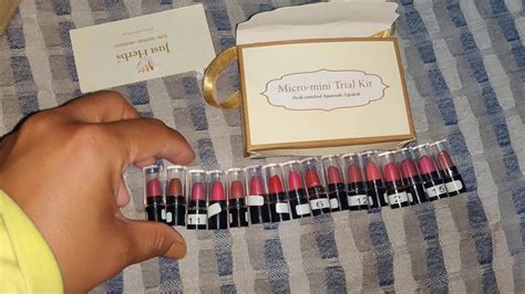 Honest Review Just Herbs Micro Mini Lipstick Trial Kit Do Not Buy