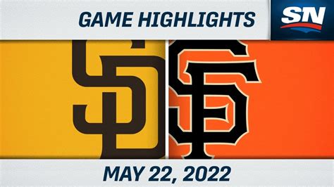 MLB Highlights Padres Vs Giants May 22 2022 YouTube
