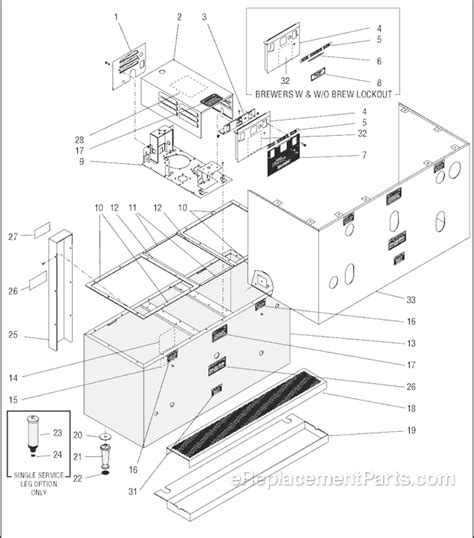 Parts (30331) models (501) manuals & diagrams (2643). BUNN U3 Parts List and Diagram - (Series ...