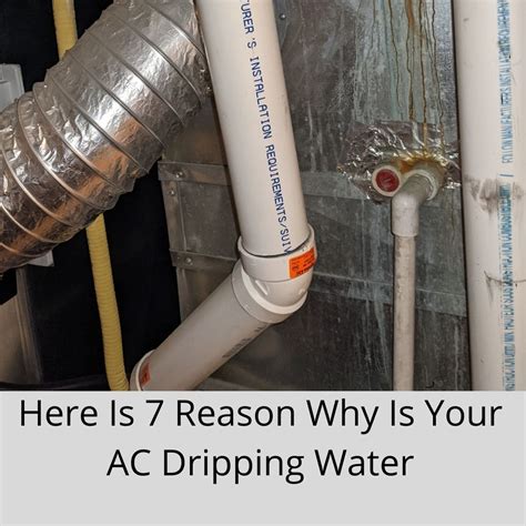 Why Is Your Ac Dripping Water Edmonton Air Conditioner Heat Pump