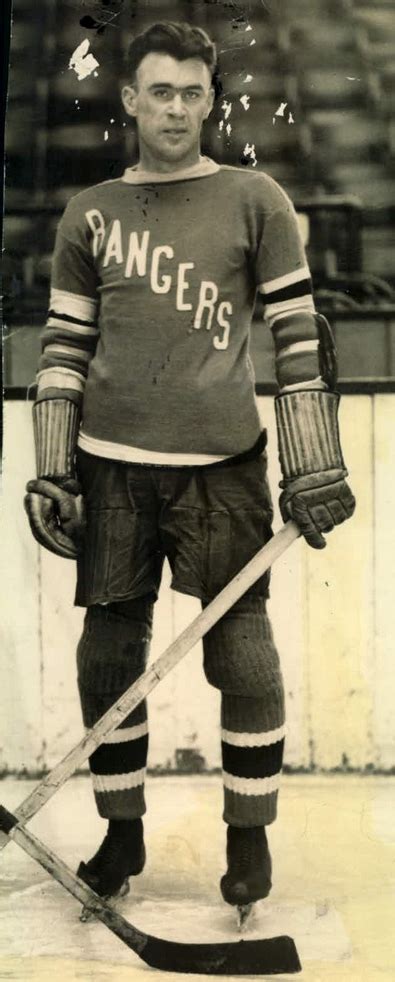 Bill Cook Scored The New York Rangers 1st Goal And Was 1st Captain