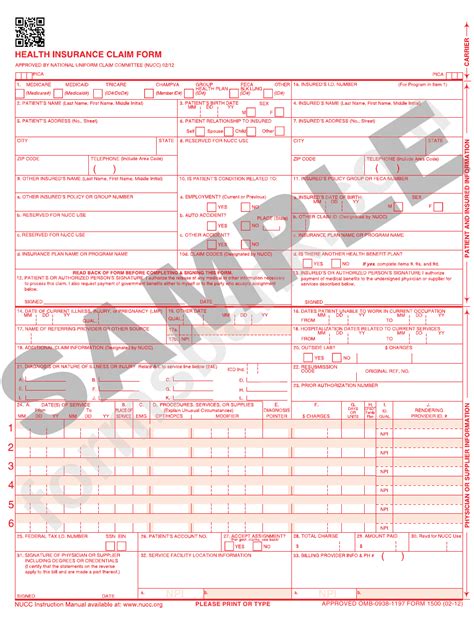 This infographic walks you through the process so you know the steps and what to expect. Health Insurance Claim Form printable pdf download