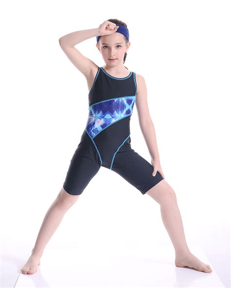 Fast Drying High Quality Child Girl Swimwear Tianex