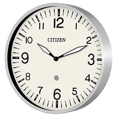 Citizen Clocks Cc5012 Citizen Smart Echo Compatible Wall Clock With