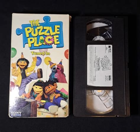 The Puzzle Place Tuned In Vhs Tape Sony Wonder 1995 Rare 999 Picclick