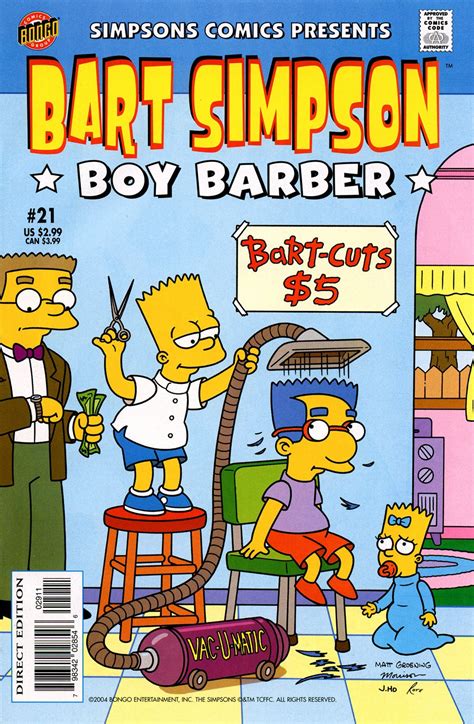 Bart Simpson Comics 21 Simpsons Wiki Fandom Powered By Wikia