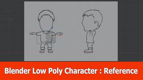 blender low poly character creation reference images youtube