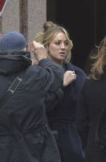 KALEY CUOCO On The Set Of The Flight Attendant In Rome 01 20 202