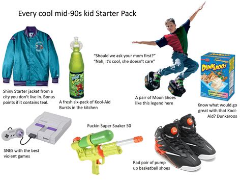 Every Cool Mid 90s Kid Starter Pack Rstarterpacks