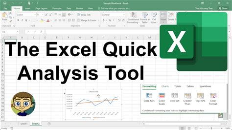 The Excel Quick Analysis Tool YouTube