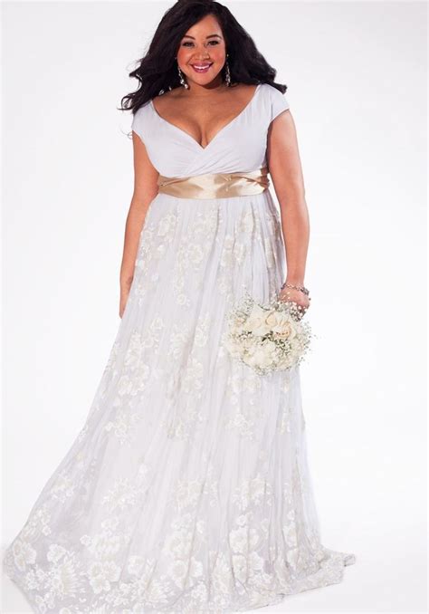 Plus Size Wedding Dresses For The Beach Pluslookeu Collection