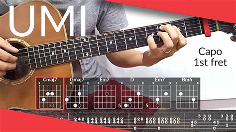 Remember Me Umi Guitar Tutorial Tab Chords Youtube