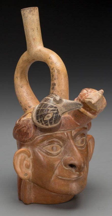 pin de bernard loman em the finest moche ceramics from peru povos indígenas cerâmica retrato