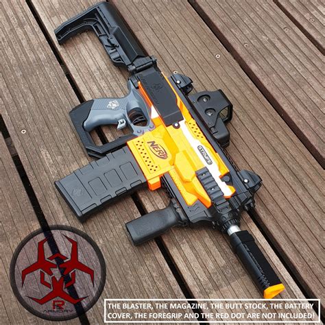 Outdoor Toys And Structures 3d Printed Nerf Modulus Stryfe Picatinny Mod
