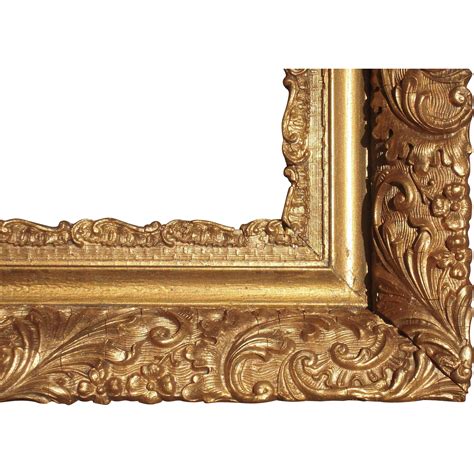 Large Deep Ornate Gold Victorian Picture Frame 18 X 30 From