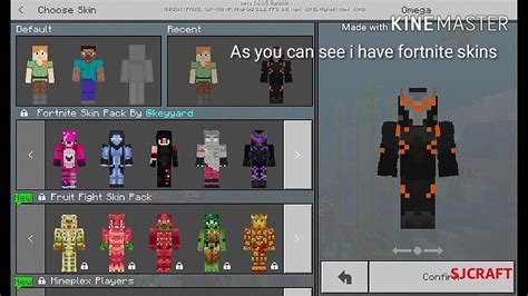 It adds over 30 different characters from the game universe that you can try on yourself and join to a minecraft server. How to get Fortnite skins in Minecraft Pocket edition!! - YouTube